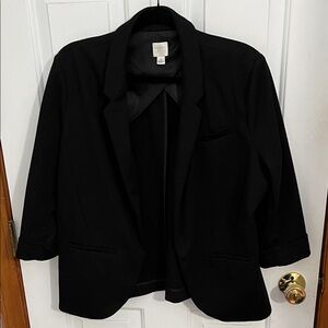 Lauren Conrad Women's Black Blazer, size 16